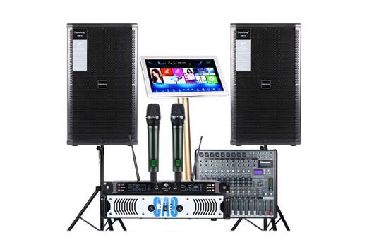 帶燈輕觸開關應用在音響設備上