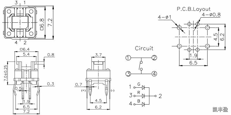 TS3 RGB直腳圖紙 TS3 RGB直腳圖紙