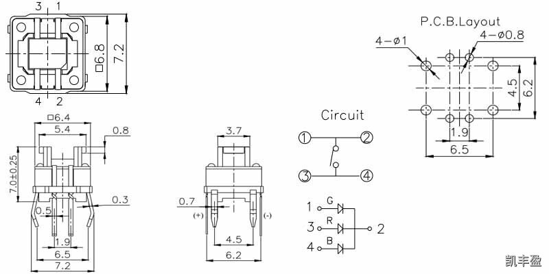TS3 RGB直腳圖紙 TS3 RGB直腳圖紙