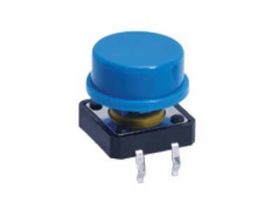 輕觸開(kāi)關(guān)12X12X7.3配圓帽